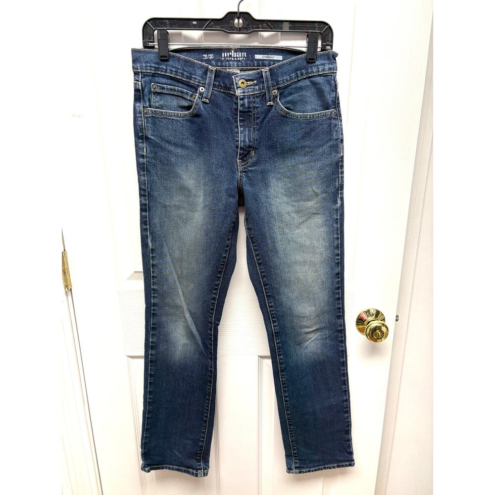 Urban Pipeline Jeans Jeans, Straight Leg, Medium Wash, Distressed Men's 29 x 30
